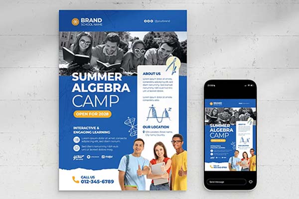 Sample University Flyer Designs – Free & Premium Printable Templates PSD, AI, Word, Doc, InDesign, Vector, EPS, PNG, TIFF Formats